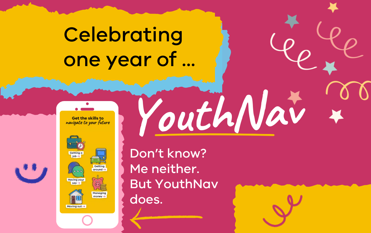 Celebrating one year of YouthNav. Don't know? Me either. But YouthNav does.
