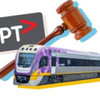 Gavel with train and Myki